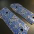 Smith And Wesson 645 Maple Grips - Japan Wave / Hand-painted