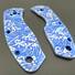 Spyderco Ambitious maple handle scales - Japan Wave / hand-painted