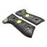 Beretta 92 Full-Size Maple Grips - Katana Black Gold Coin / Hand-painted
