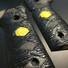 Beretta 92 Full-Size Maple Grips - Katana Black Gold Coin / Hand-painted