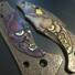 Oni Demon W - Spyderco Yojimbo 2 Knife Scales by Umeda Karin (梅田 夏鈴)
