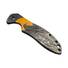 Kershaw Emerson CQC 6K/7K maple handle scales - Orange Raven Black / hand-painted