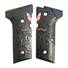 Beretta 92X, M9A3, M9A4 maple grips - Polish Husria Black / hand-painted
