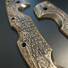Cold Steel Voyager Extra Large maple handle scales - Psalms 144:1 / hand-painted