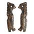 Cold Steel AD-10 maple handle scales - Roughness Bronze / hand-painted