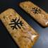 Tokarev TT Karelian Birch Grips - Snowflakes / Hand-painted