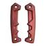 Extrema Ratio Fat Boy padauk handle scales - Traditional / hand-painted