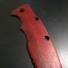 Hinderer Eklipse 3.5 padauk handle scales - Traditional / hand-painted