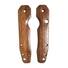 Traditional Walnut - Spyderco Smock Knife Scales by Svechnikov Knives