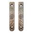 Ka-Bar Model 4 EK44/EK45 maple handle scales - Vegvisir / hand-painted