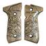 Beretta 92 full-size maple grips - Voina Ochima / hand-painted