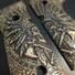 Beretta 92 Full-Size Maple Grips - War Chief / Hand-painted