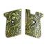 Jennings J-22 maple grips - Wild Thickets Green / hand-painted
