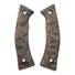 Ka-Bar Gunny KA5300 maple handle scales - Crack V2 (3169) / hand-painted