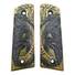Gearhead Archery 1911 Slider maple grips - Alien Green Black / hand-painted