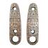 ESEE Izula 2 maple handle scales - Aztec / hand-painted