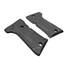 Beretta 92 Compact-Size Maple Grips - Beretta Logo Black / Hand-painted