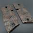 KelTec P15 Metal Walnut Grips - Crack V2 Dark / Hand-painted