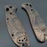 Benchmade Griptilian 550 maple handle scales - Crack V2 (3169) / hand-painted
