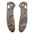 Benchmade Griptilian 550 maple handle scales - Crack V2 (3169) / hand-painted