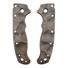 Demko AD20.5 maple handle scales - Crack V2 (3169) / hand-painted