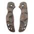 Spyderco Sage 5 maple handle scales - Crack V2 (3169) / hand-painted
