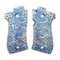 Beretta 85 maple grips - Japan Wave / hand-painted