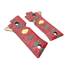 Beretta 80X Cheetah Maple Grips - Katana Red Gold Coin / Hand-painted
