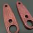 ESEE Izula 2 amaranth handle scales - Classic V2 / hand-painted