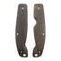 Spyderco Pattadese walnut handle scales - Classic V2 Dark / hand-painted