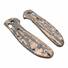 Benchmade Griptilian 550-1 maple handle scales - Roughness Bronze / hand-painted