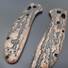 Benchmade Griptilian 550-1 maple handle scales - Roughness Bronze / hand-painted