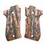 Beretta 85 maple grips - Roughness Bronze / hand-painted