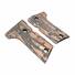 Beretta 92X Compact-Size Maple Grips - Roughness Bronze / Hand-painted
