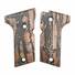 Beretta 92X compact-size maple grips - Roughness Bronze / hand-painted