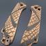 Snake Skin Rattlesnake (3166) - CIVIVI Elementum Button Lock 2 Knife Scales by Svechnikov Knives