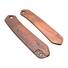 CIVIVI Vision FG walnut handle scales - Traditional / hand-painted