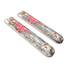 Ka-Bar Model 4 EK44/EK45 maple handle scales - Trash Polka Cross / hand-painted