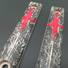 Ka-Bar Model 4 EK44/EK45 maple handle scales - Trash Polka Cross / hand-painted