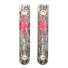 Ka-Bar Model 4 EK44/EK45 maple handle scales - Trash Polka Cross / hand-painted