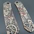 Treasure Map - CIVIVI Vision FG Knife Scales by Svechnikov Knives