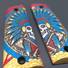 Gearhead Archery 1911 Slider maple grips - War Chief Multicolor V1 / hand-painted
