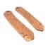 CIVIVI Vision FG maple handle scales - Wood Bark (3166) / hand-painted