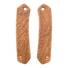 CIVIVI Vision FG maple handle scales - Wood Bark (3166) / hand-painted