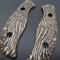 Spyderco Mule Team/2 maple handle scales - Angel Wings / hand-painted