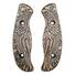 Spyderco Mule Team/2 maple handle scales - Angel Wings / hand-painted