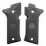 Beretta 80X Cheetah walnut grips - Classic V2 (15mm) Black Pearl / hand-painted