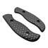 Spyderco Mule Team/2 maple handle scales - Dragon Scales Black / hand-painted