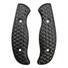 Spyderco Mule Team/2 maple handle scales - Dragon Scales Black / hand-painted