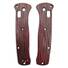 Benchmade Bailout 537 Maple Scales - Fibers Dark Blood / Hand-painted